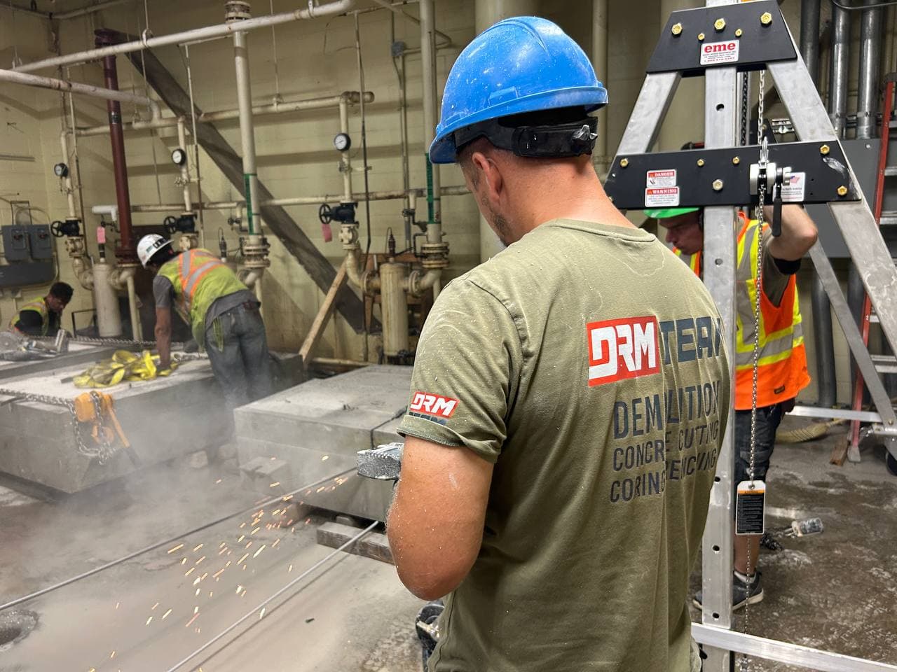 Wall sawing services in Toronto