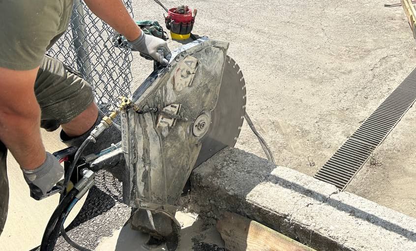 Wall sawing services in Toronto
